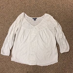 American Eagle flowy shirt